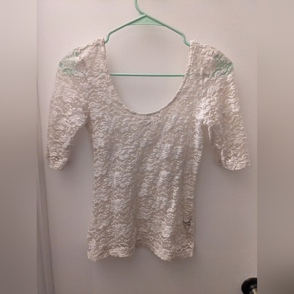 Mudd M sheer lace shirt - Picture 1 of 2